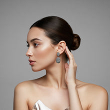 Mathew Diamond CZ Dangle Earrings