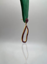 Mathew Ruby Pink CZ Dangle Earrings