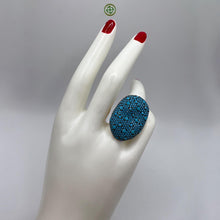 Mathew Turquoise Pave Ring
