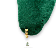 Mini Leaf Hoop Earrings