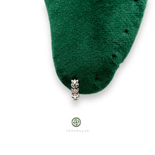 Mini Leaf Hoop Earrings