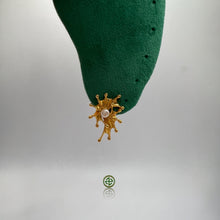 Mini Pearl Starfish Earrings