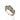 Multi gemstone statement ring in rhodium plated 925 sterling silver featuring peridot, orange tourmaline, green tourmaline and citrine. Tarnish-resistant artisan ring for everyday wear. Available in US size 6.5 (UK M) with resizing options.