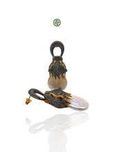 Panther Baroque Pearl Earrings