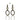 Peridot Paved Dangle Earrings