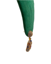 Radiant Multi-Colour Gemstone Pavé Drop Earrings