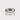 A silver band ring featuring a raw, uncut peridot gemstone with a textured finish.