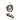 Rose Paved Embedded Baroque Pearl Earrings
