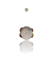 Rose Quartz Enamel Statement Ring