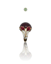 Ruby Enamel Statement Ring