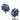 Sapphire Bloom Earrings
