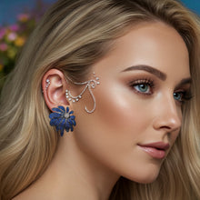 Sapphire Bloom Earrings