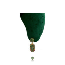 Skyfall Multi-Gemstone Green Earrings