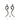 Snake White Zirconia Earrings