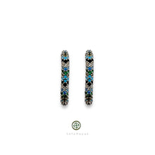 Square Pave Earrings