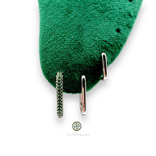 Square Pave Earrings