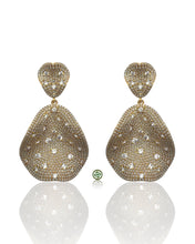 Stardust Glow Opal White Zirconia Earrings
