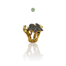 Starfish AAA Grade White Zirconia Ring