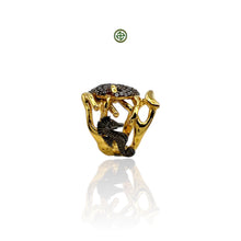 Starfish AAA Grade White Zirconia Ring