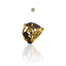 Starfish AAA Grade White Zirconia Ring