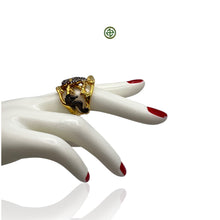 Starfish AAA Grade White Zirconia Ring