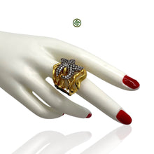 Starfish AAA Grade White Zirconia Ring