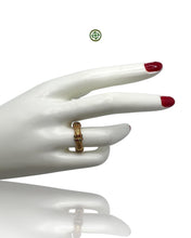 Stucky Ruby, Emerald & Amethyst Eternity Ring (Gold Vermeil)
