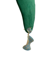 Turquoise Dream Pave Drop Earrings