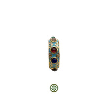 Turquoise Nine Gemstone Ring