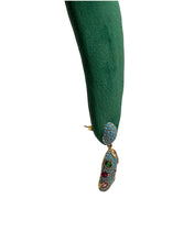 Turquoise Pavé Dome Earrings