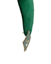 Twisted Turquoise Pavé Earrings