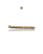 White Enamel Gold Vermeil Bracelet