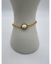 White Opal Charm Bracelet