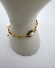 White Opal Charm Bracelet