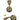 White Pavé Emerald Green Drop Earrings