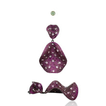 Wine Pink Annero Earrings