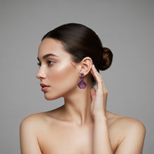 Wine Pink Annero Earrings