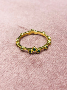 Full Round Stucky Ring,gold cz ring,gold ring,stacking ring,minimalist gold ring,dainty jewellery,gold dainty ring