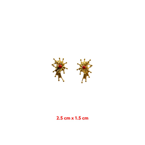 Mini Starfish Earrings