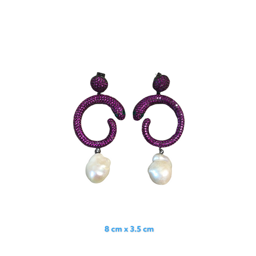 Delmondo Pearl Earrings