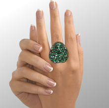 Bareah Diamond Cut Statement Ring