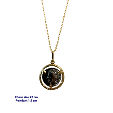 Brave Gold Coin Necklace