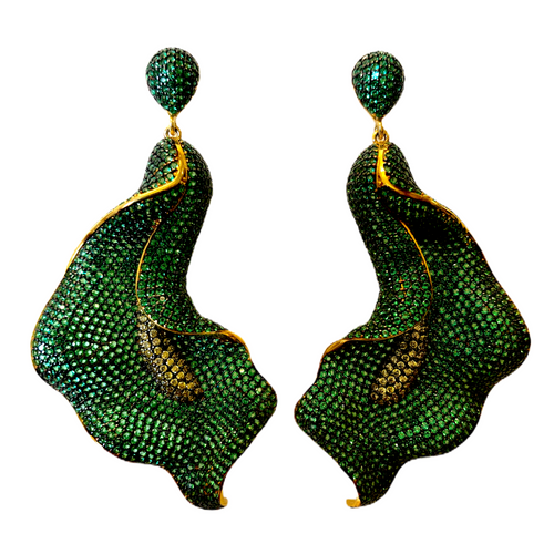 Criona Zirconia Drop Earrings