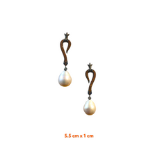 Crown Zirconia Drop Snake Earrings