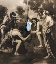 Tear Drop Raw Druzy Stone Necklace