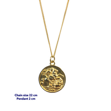 Elizabeth II 1901 Gold Coin Necklace