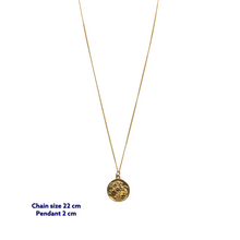 Elizabeth II 1901 Gold Coin Necklace