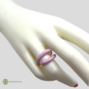 Enamel Teodora Ring