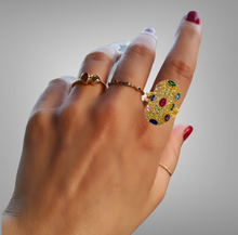 Farah Multi-Colour Statement Ring