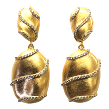 Goldenura Gold Vermeil Zirconia Earrings